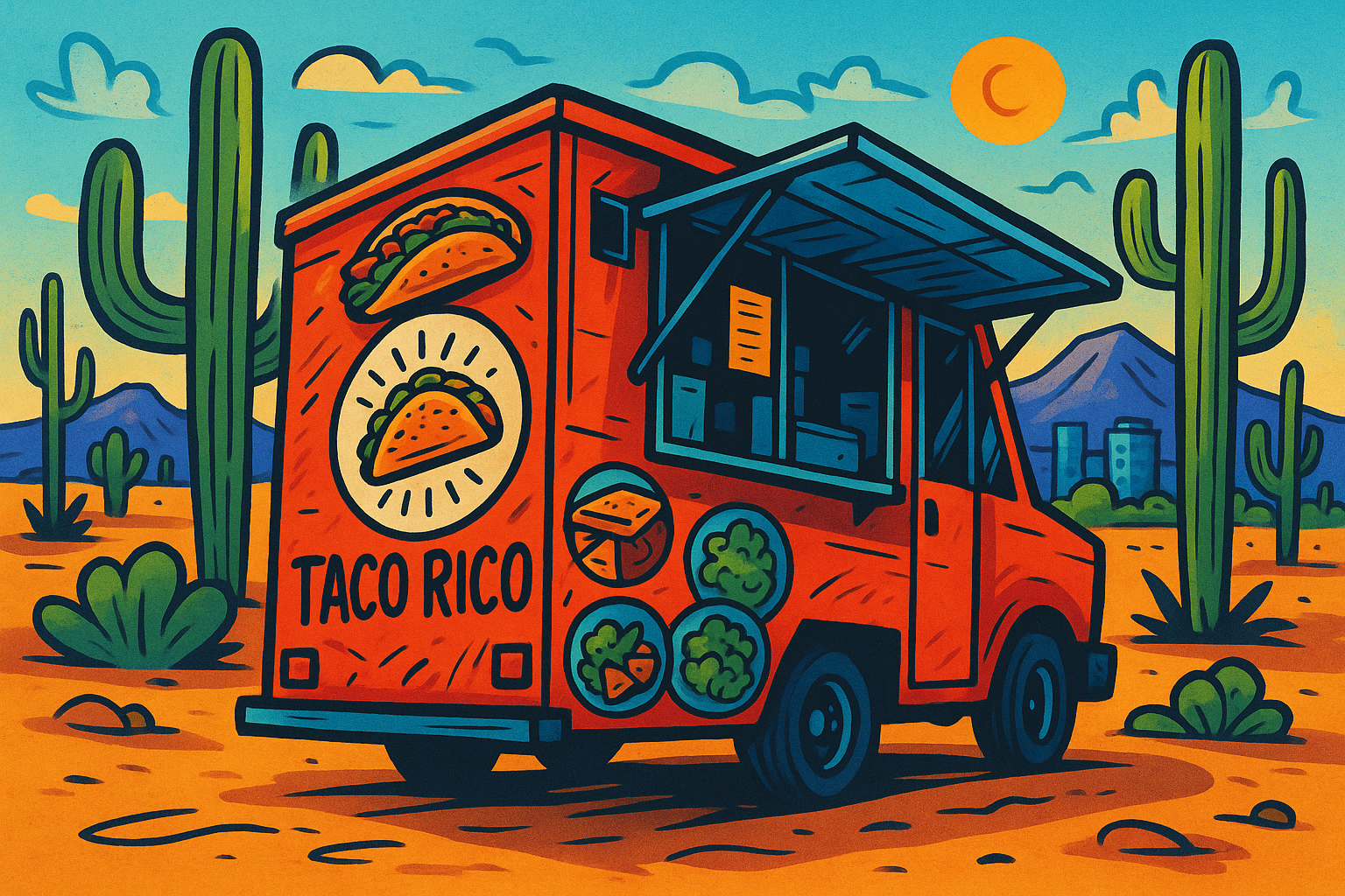 Contact us Food Truck in Tucson